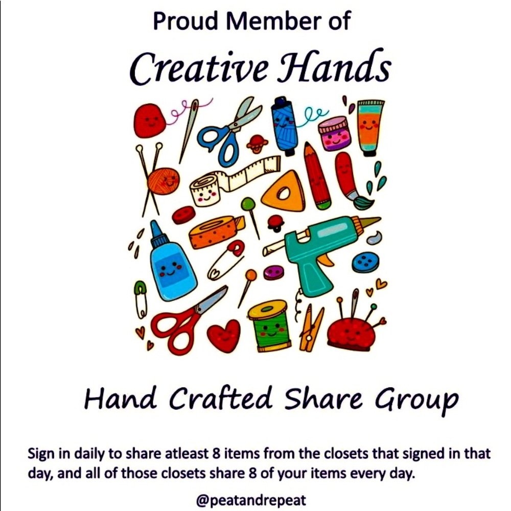 Hand Crafted Share Group 💕NEW